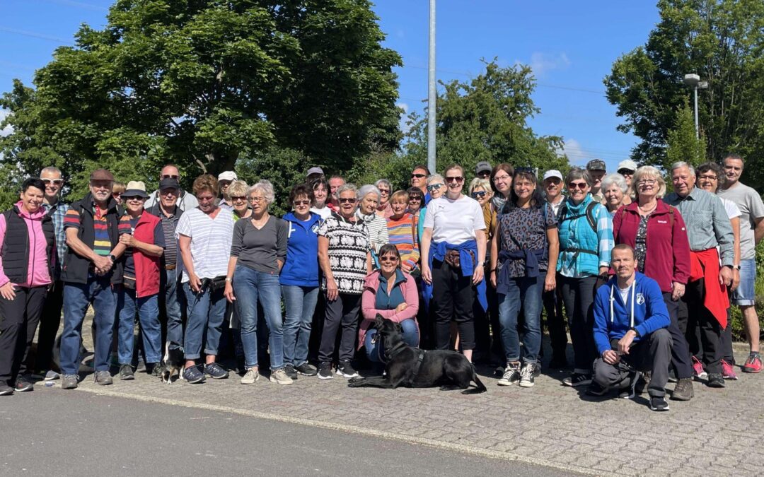 Jubiläumswanderung des Turnvereins Niedermittlau