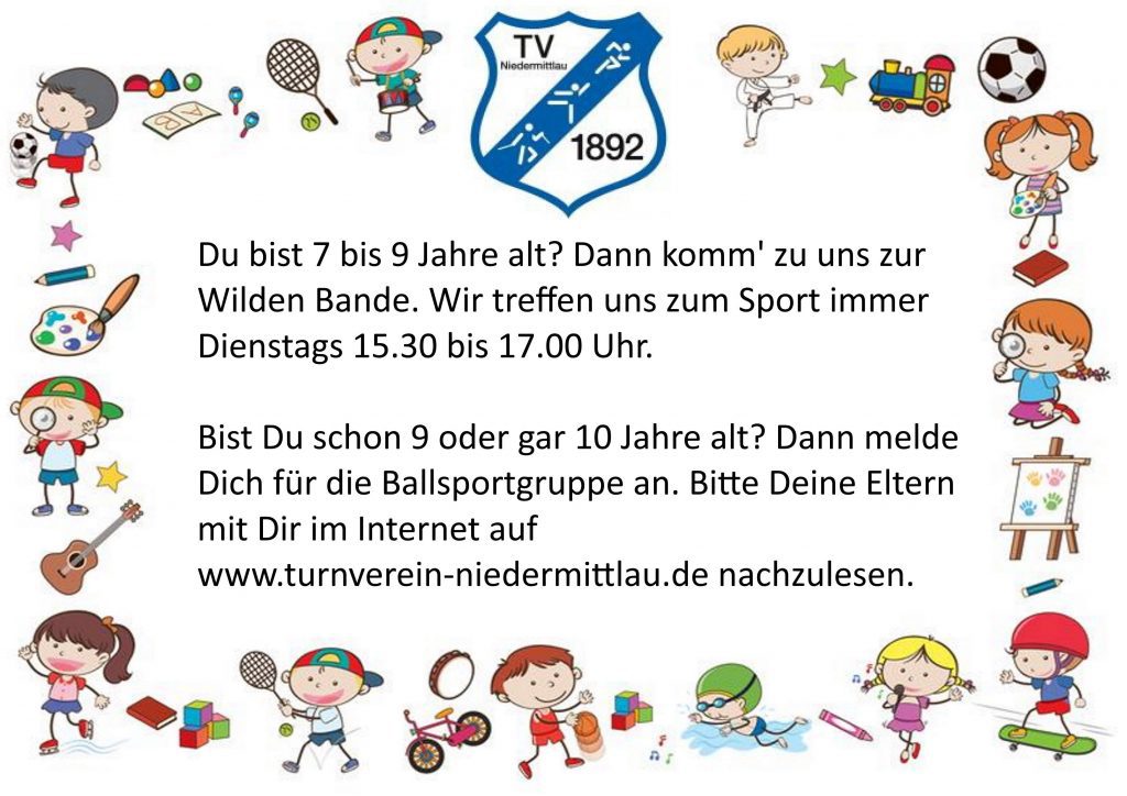 Kinder Sport in Hasselroth Niedermittlau