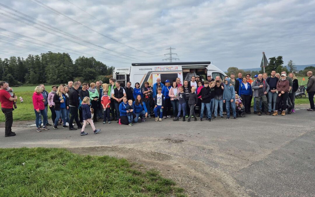 Bierwanderung mit Rekordbeteiligung