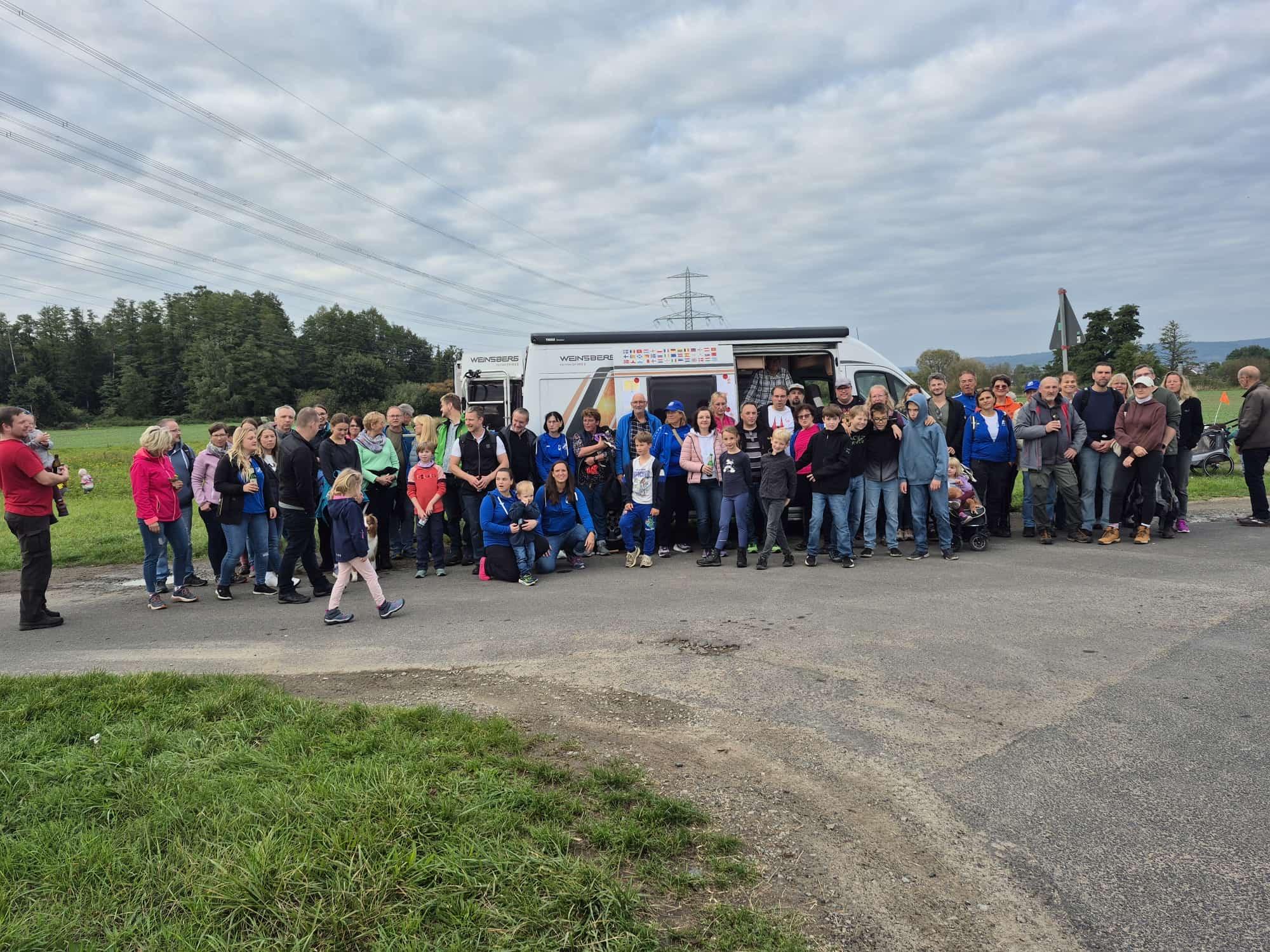 Bierwanderung mit Rekordbeteiligung