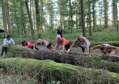 Crosstraining im Wald