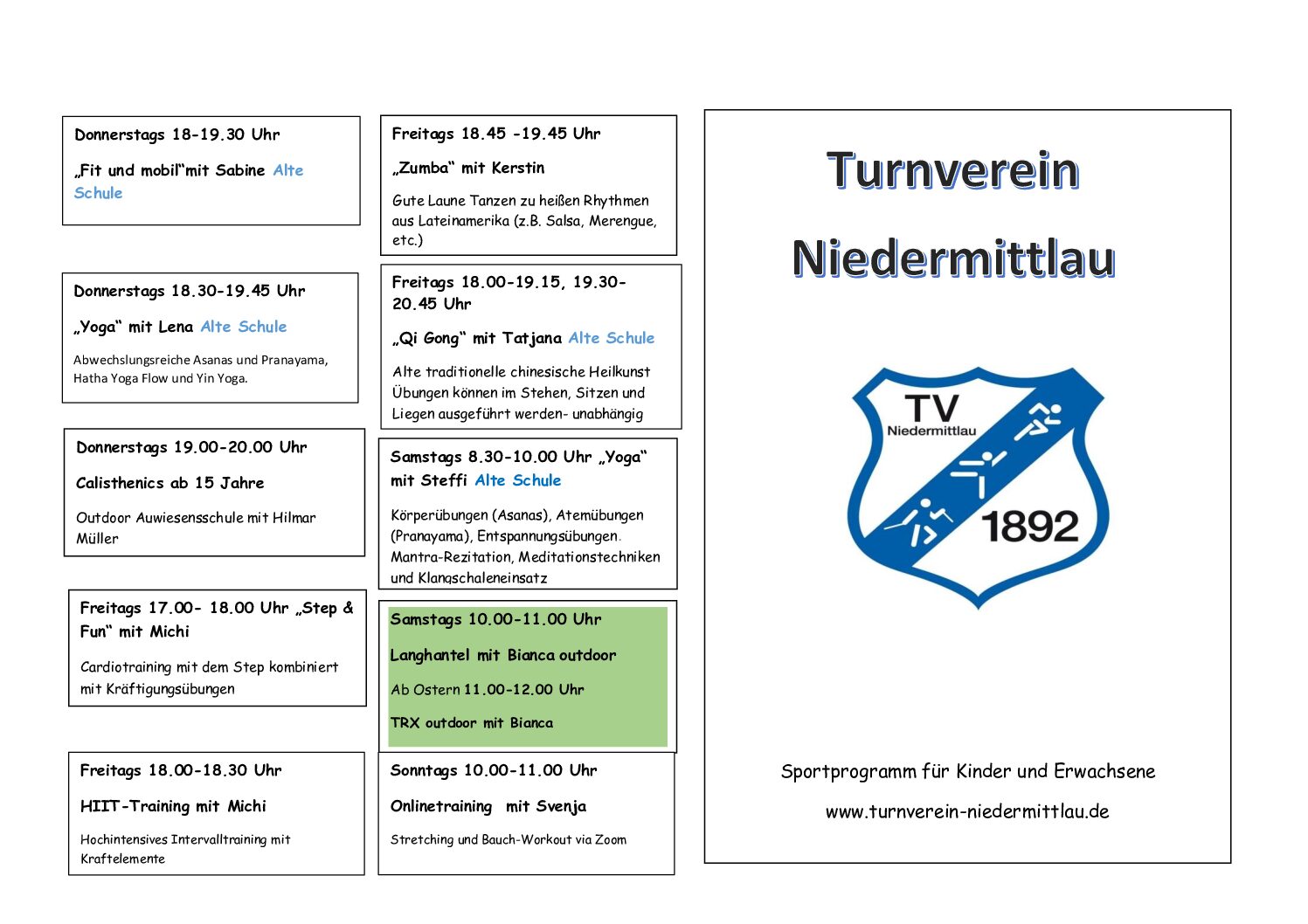 Flyer Außenseite august 2026