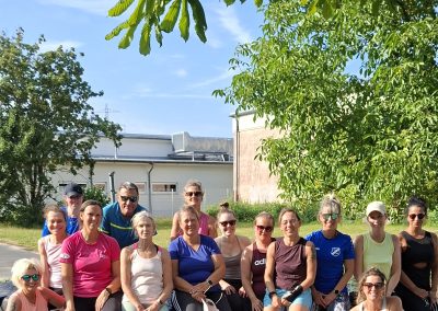 Bodyfit TV Niedermittlau in Halle - Gruppe im Sommer Outdoor