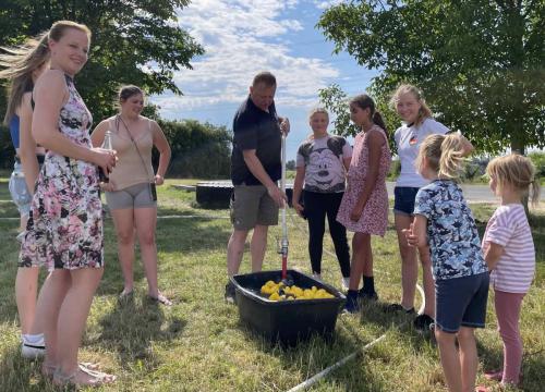 Sommerfest-Enten-Feuerwehr